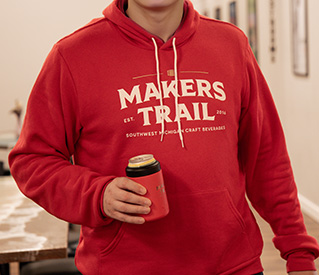 Level Three Reward: A Makers Trail hoodie.